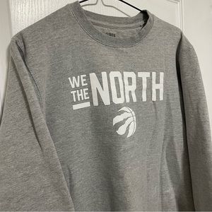 NBA Toronto Raptors We The North Grey Pullover/Sweatshirt